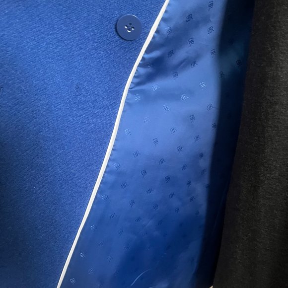 Banana Republic Royal Blue Peacoat - Wool blend - size S, but will fit size M - Picture 10 of 16